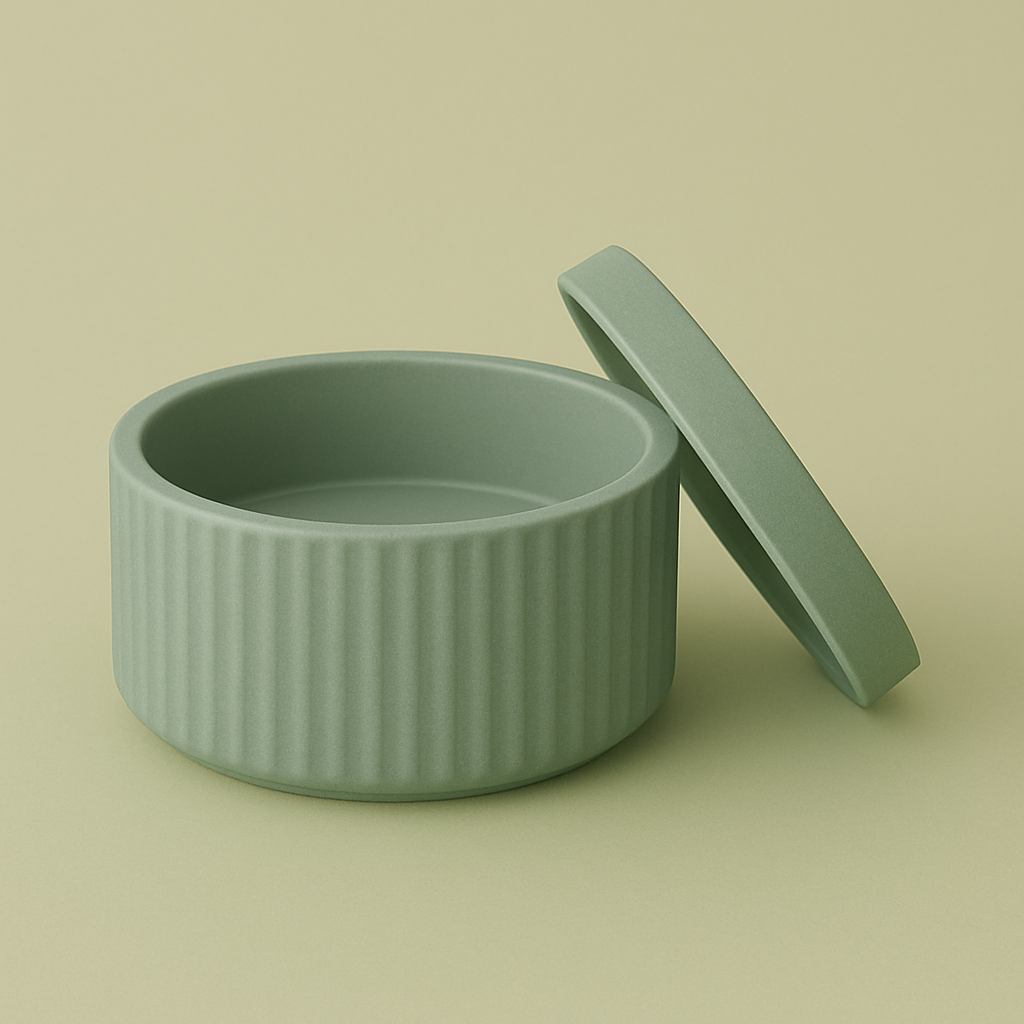 Jar with lid