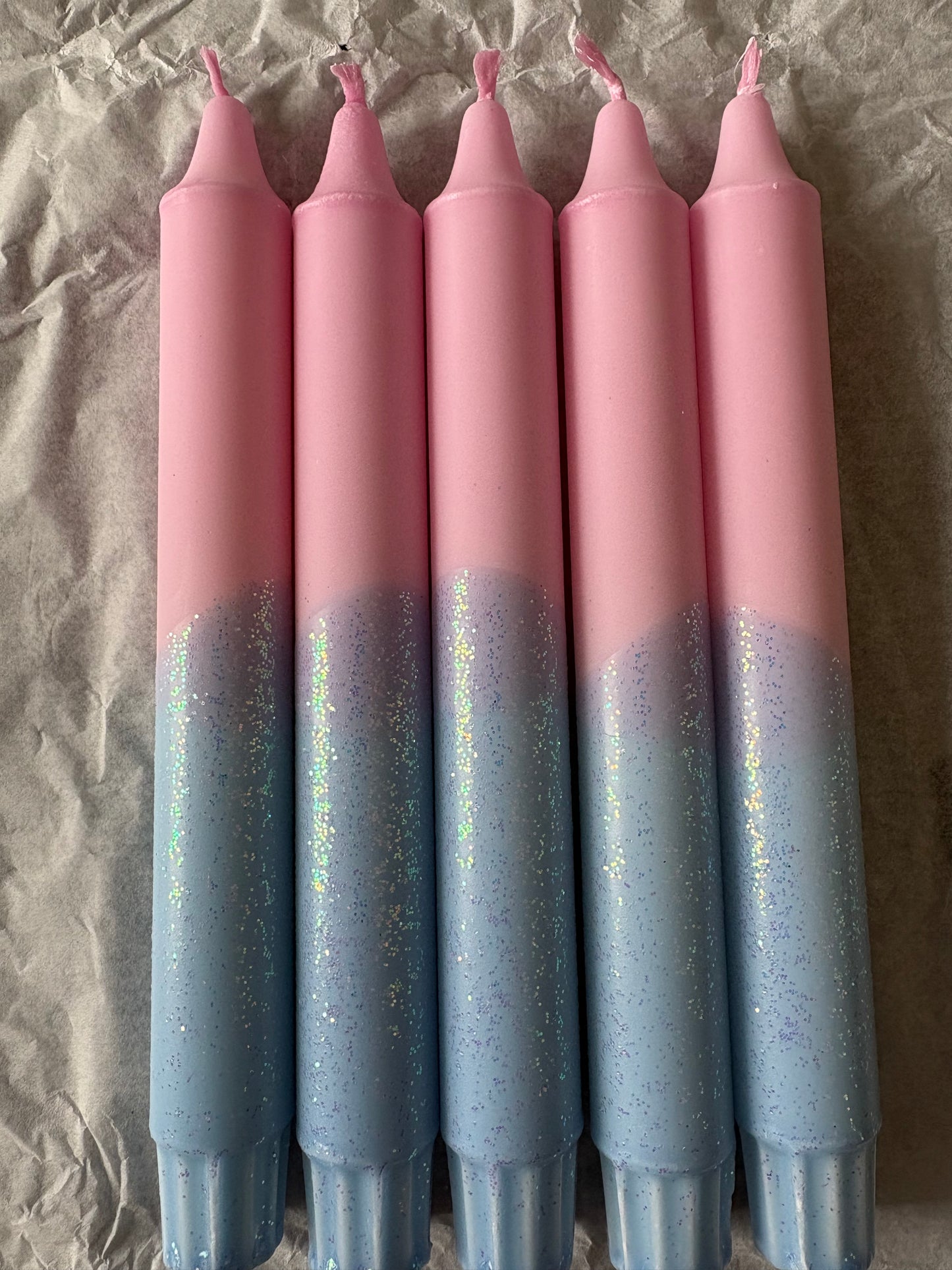 Twin cross pink/blue