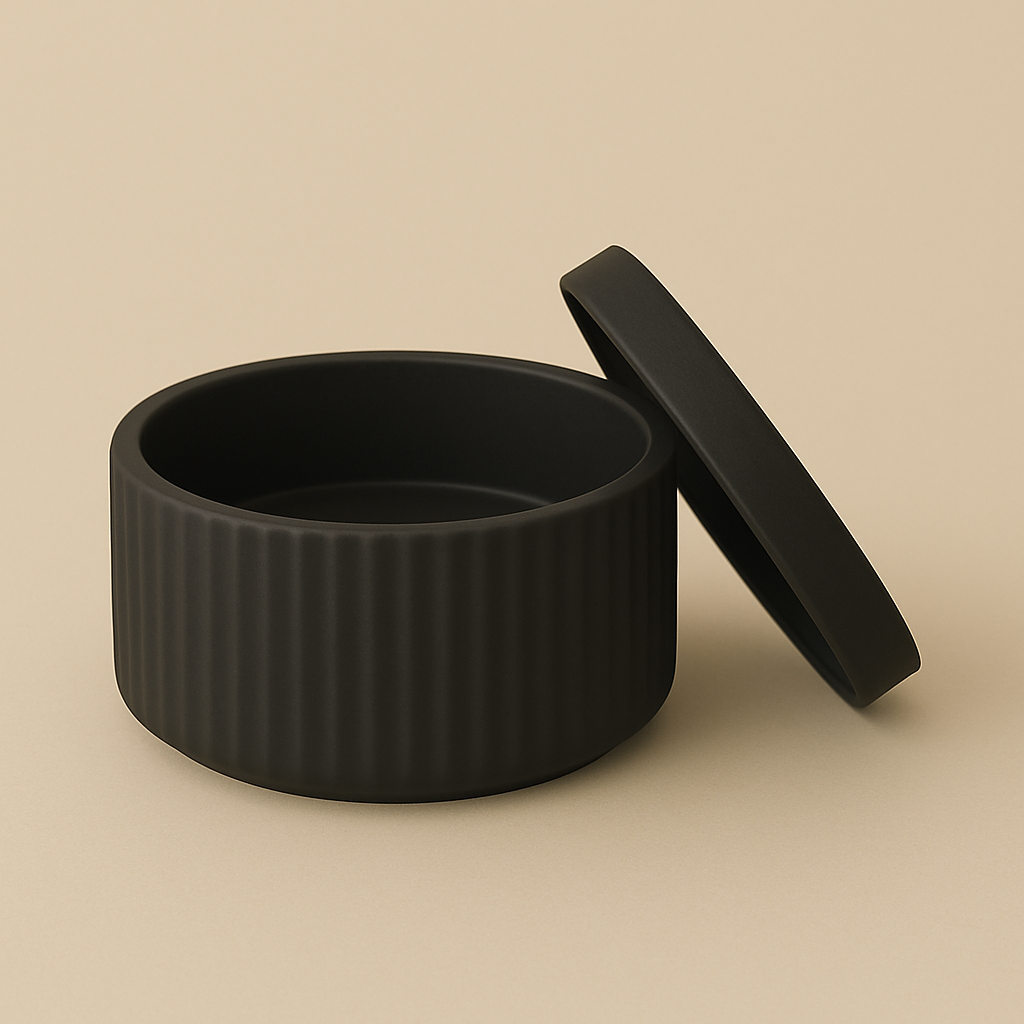Jar with lid