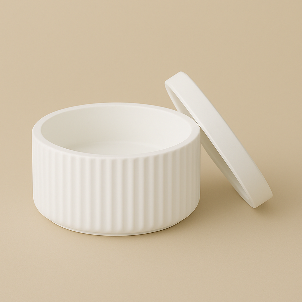 Jar with lid