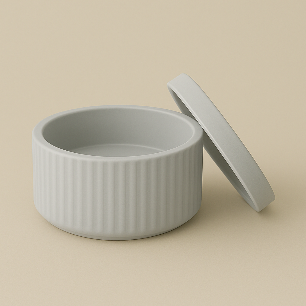 Jar with lid