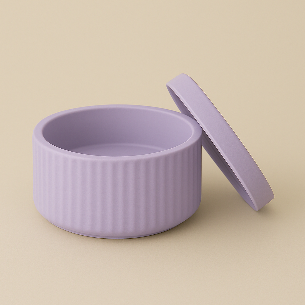 Jar with lid