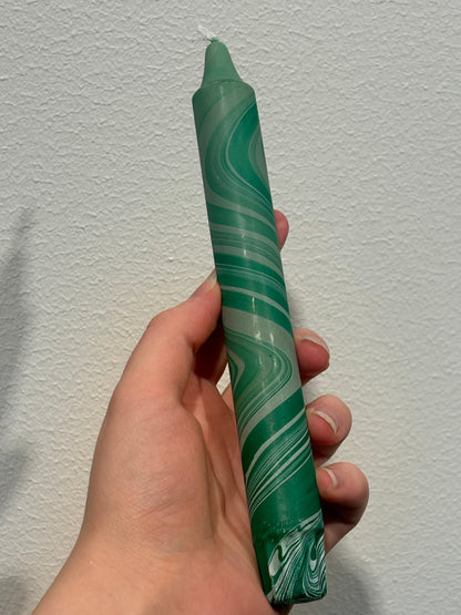 Håndmalte stearinlys