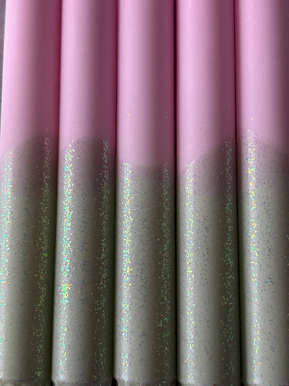 Twin cross pink/green