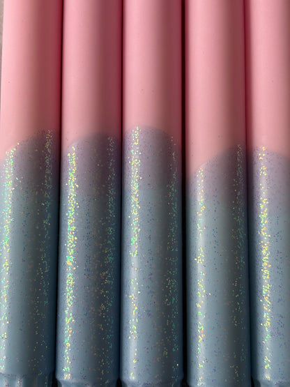 Twin cross pink/blue
