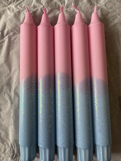 Twin cross pink/blue