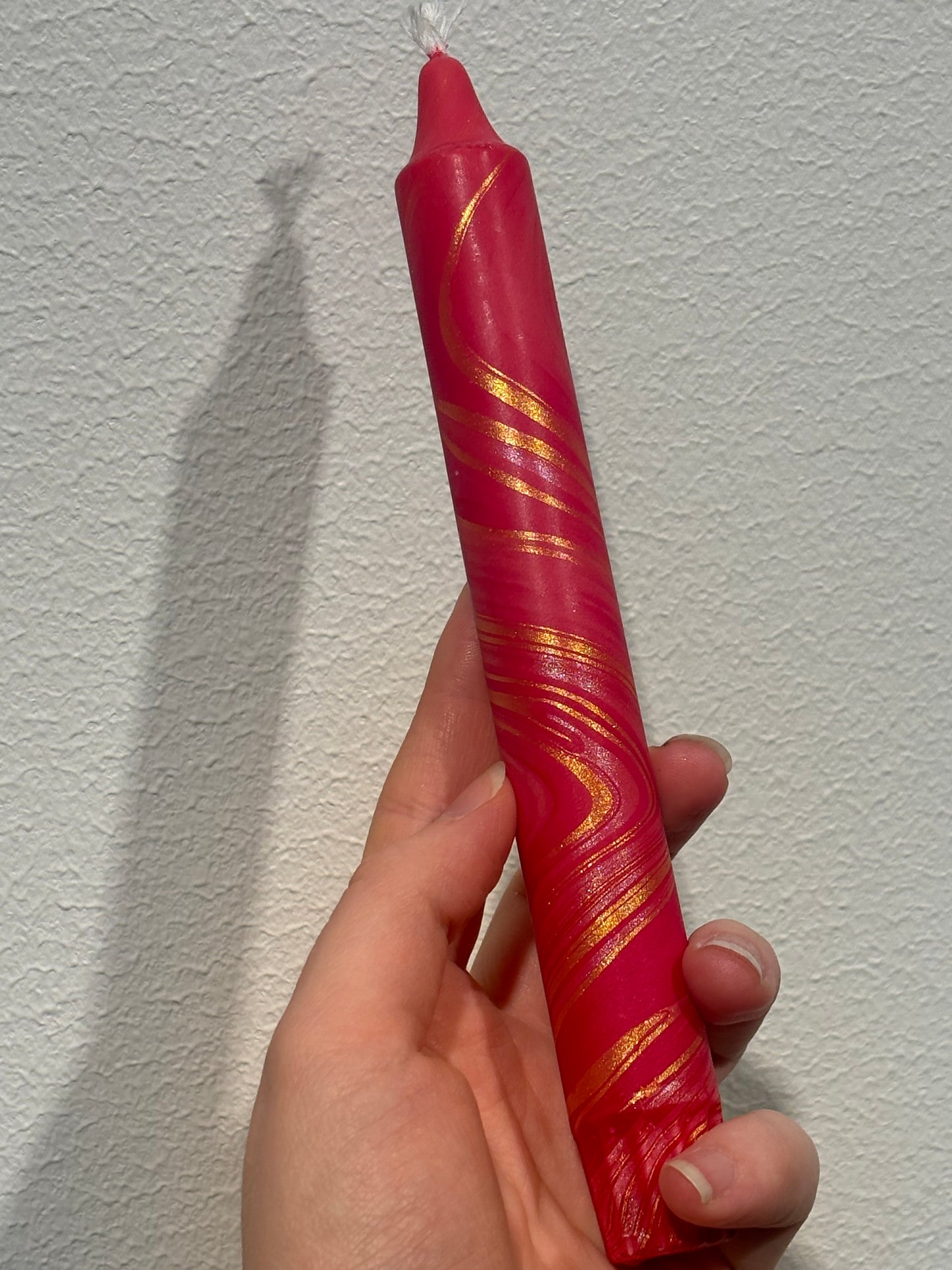 Håndmalte stearinlys