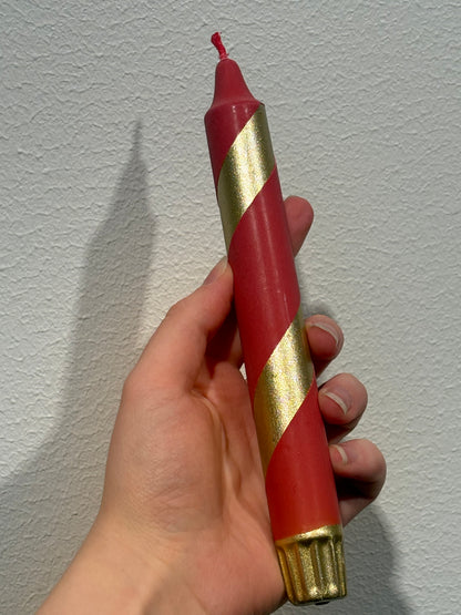 Håndmalte stearinlys