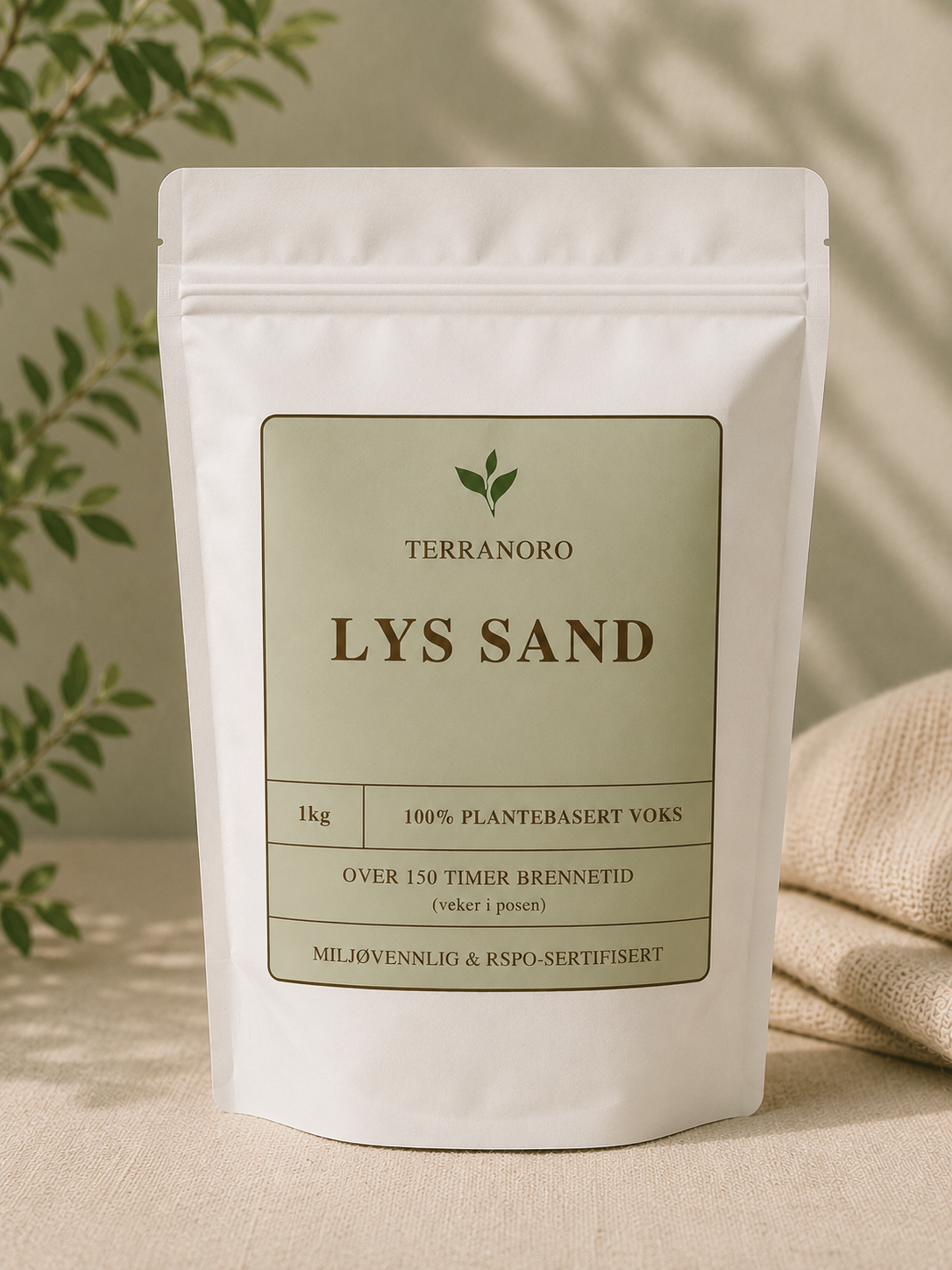 1 kg lys sand m/veker