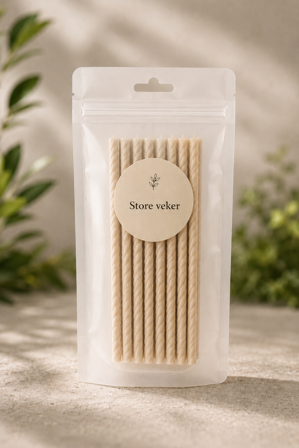 10 stk Store veker