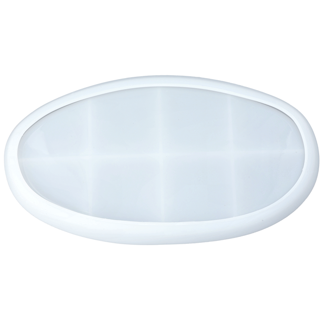 Silikonform oval brikke